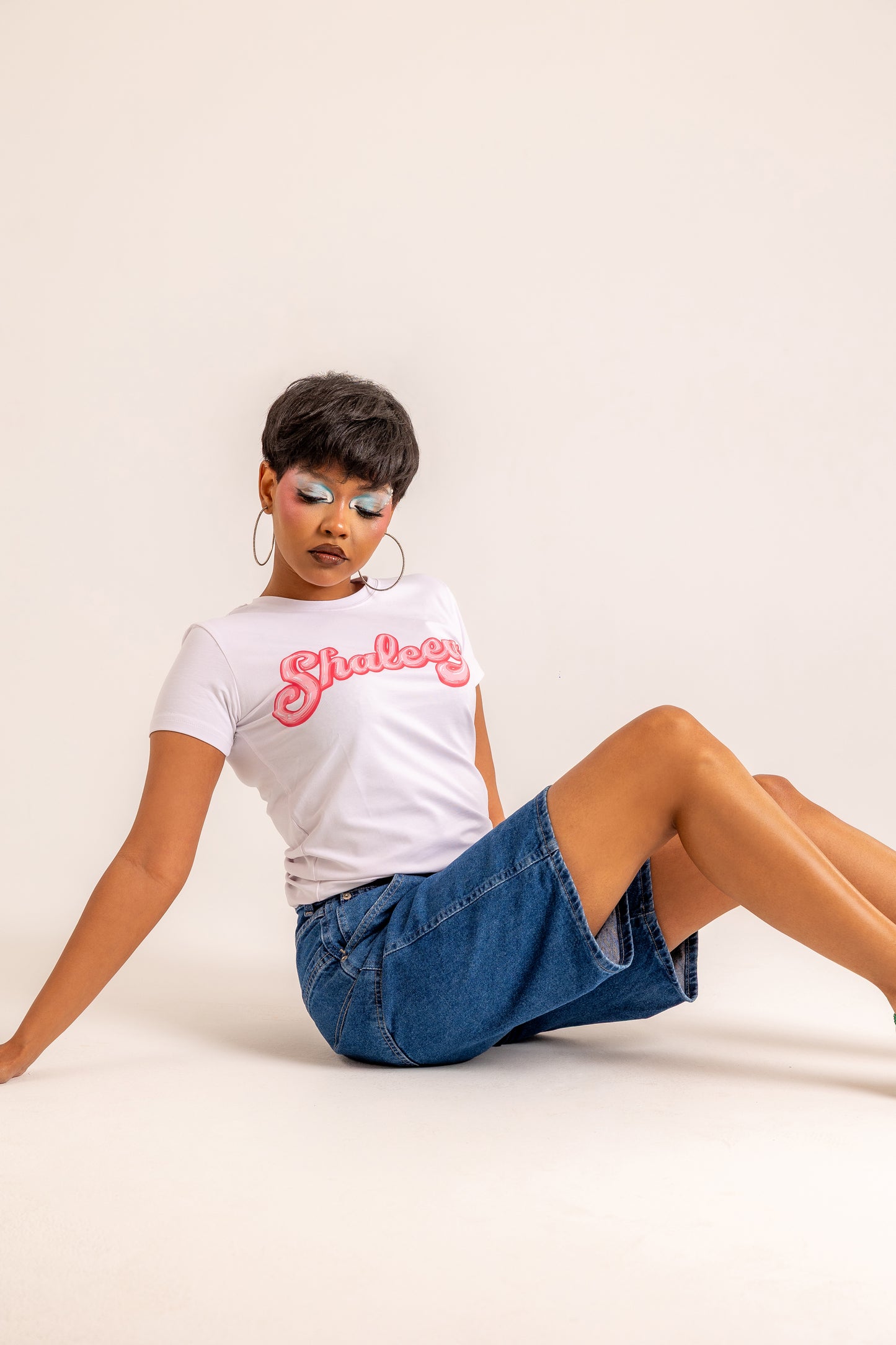 Shaleega White Tee