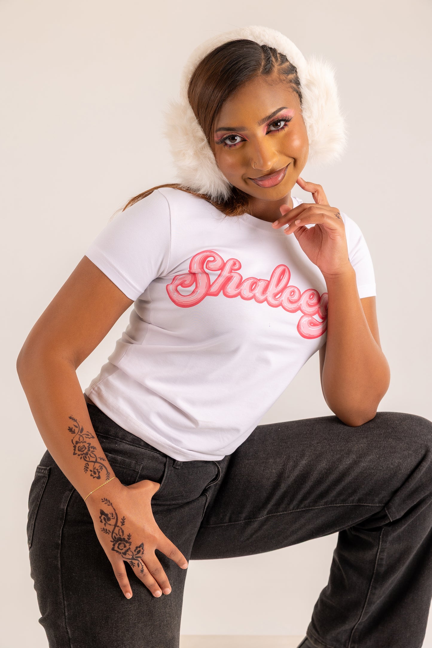 Shaleega White Tee
